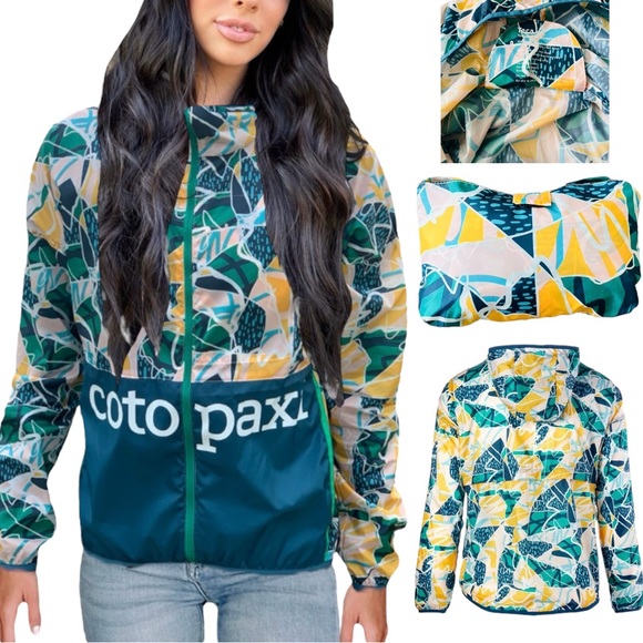 cotopaxi Jackets & Blazers - New Cotopaxi size Large Teca Technical Windbreaker Packable full zip hooded NWOT